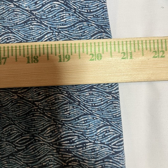 Fish Hippie Co. Mens L Polo Golf Stretch Performance Glen Blue Pocket Casual - Picture 5 of 7